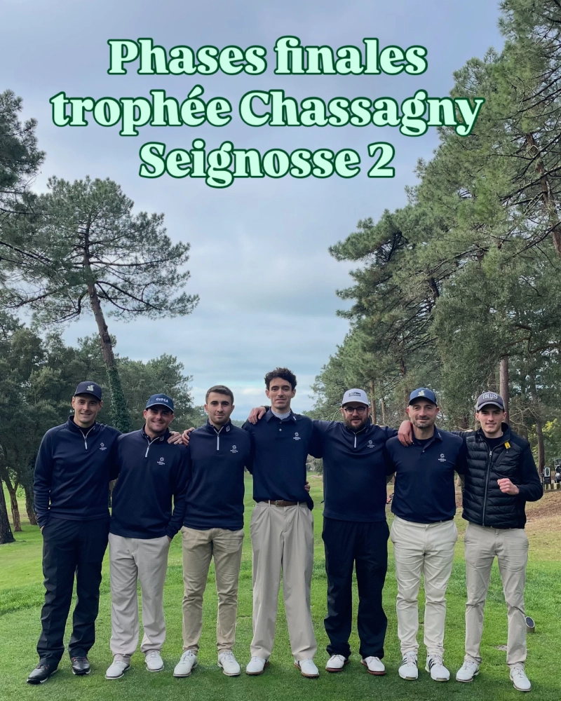 Chassagny - Equipe 2 de l'AS golf de Seignosse